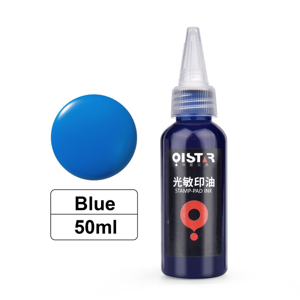50ml Lichtempfindliche Druckölfarbe Stempelölfarbe Ölstempel-Nachfüllfarbe Lichtempfindliche Tinte Für Schüler Namensstempel Drucken