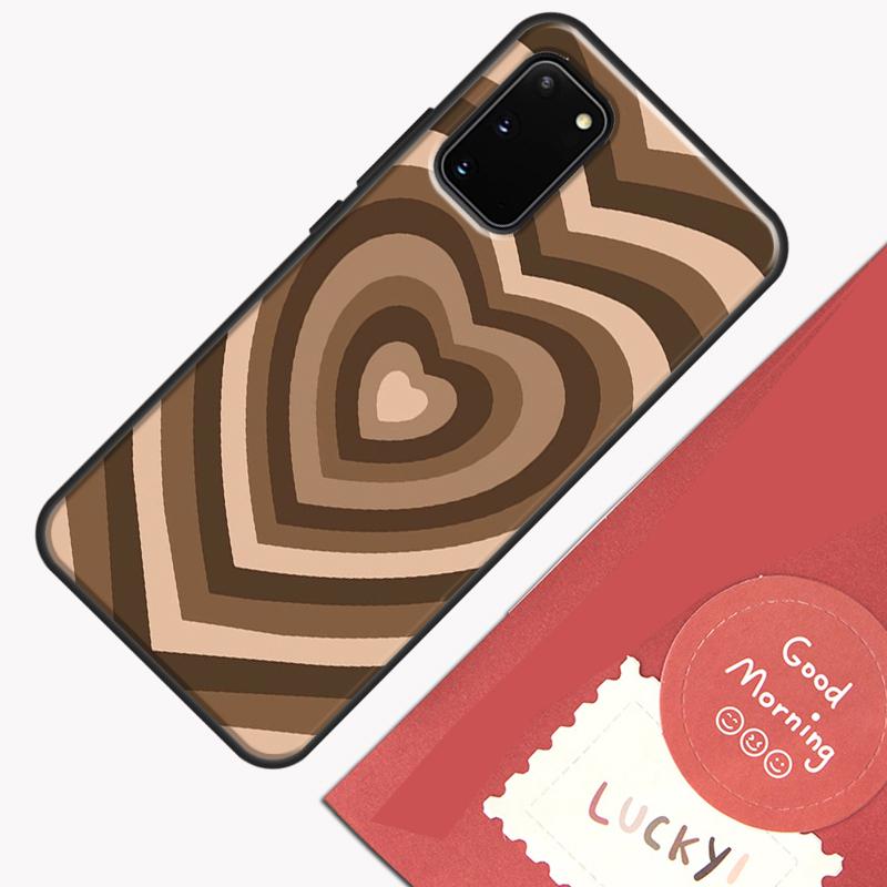 Colorful Heart Circle Love Phone Case For Samsung Galaxy S26 S25 S24 S20 S21 S22 S23 Ultra S10 Plus S25 FE Cover Shell