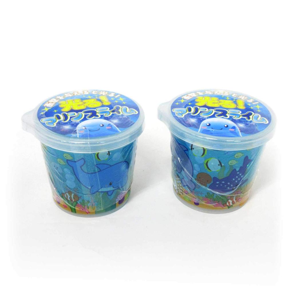 The Parts Inside Shine Glowing Ocean Slime Display Package Brightly! 12-Piece 206-575