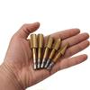 Hexagonal 5-Piece High-Speed Steel Woodworking Rotary File Set, 6.35mm Handle