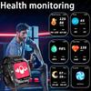 2025 New Men Sports SmartWatch 2.02in Screen Blood Oxygen Heart Rate Bluetooth Talking Watch 100+ Sport Mode Outdoor Smart Watch