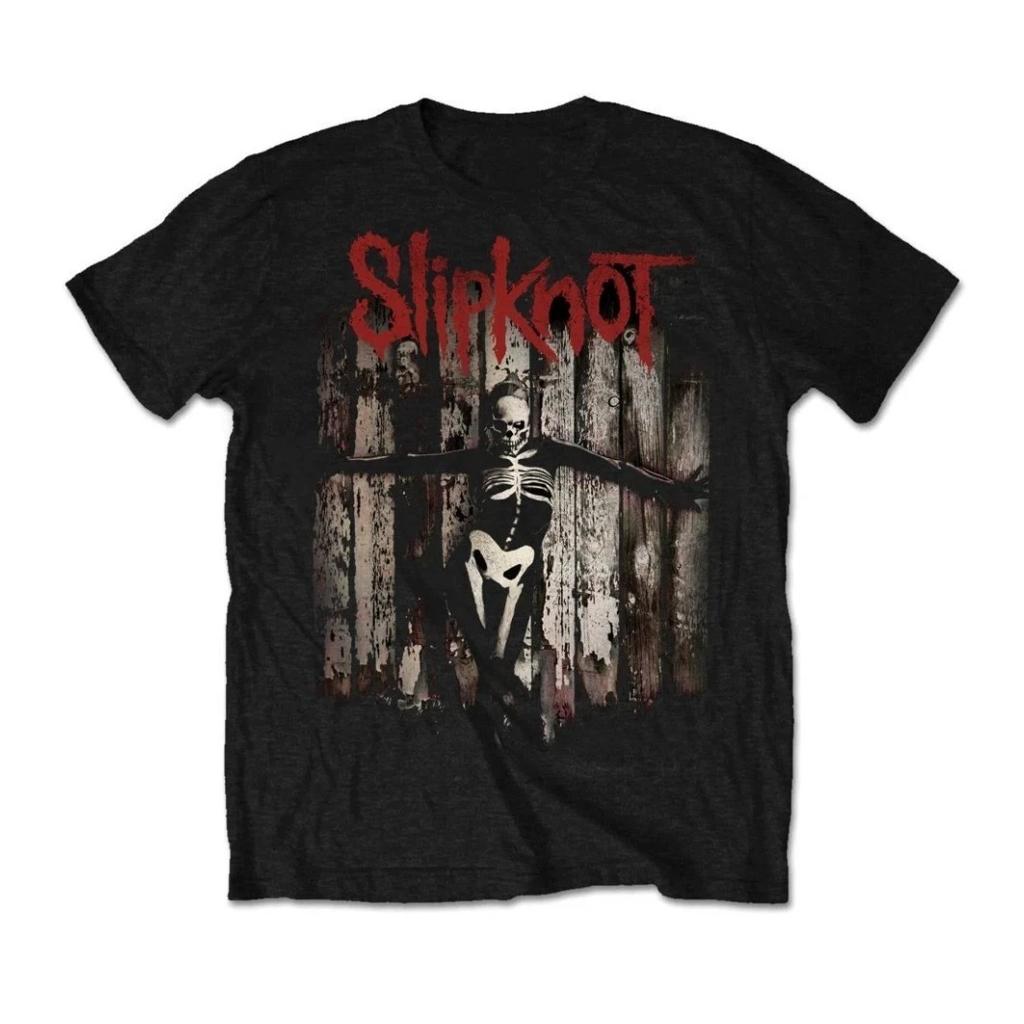 Slipknot T-Shirt Heavy Metal Band Tee Vintage Nu Metal Graphic Rock Fan Top