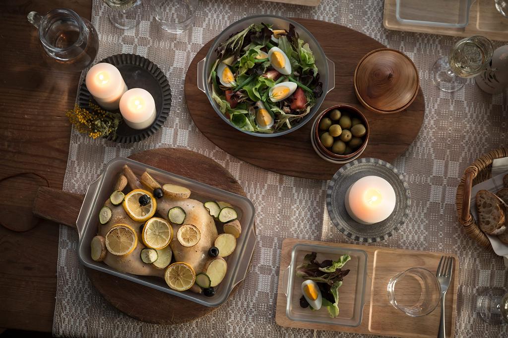 Adelia Cerabake Rectangle Roaster M, Microwave and Oven Safe