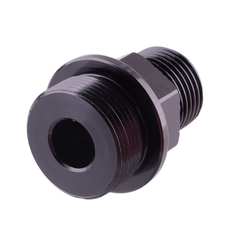 Black Car Rear Breather Fittings & Block Plug Kit Aluminum Alloy Fit for Honda Integra B16 B18 Catch Can AN10-M28
