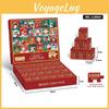 Christmas 24 Puzzle Day Countdown Advent Calendar Blind Box For Childrens Gift