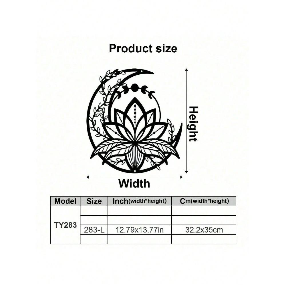 

Wrought Iron Wall Art Home Courtyard Metal Decor Christmas Easter Holiday Gift 35x32.2 різнокольоровий