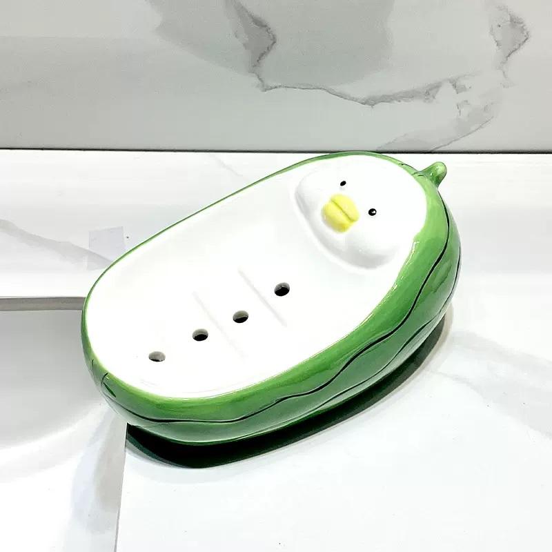 

Керамическая коробка для мыла, высококачественная модная коробка для сливного мыла, бытовая мыльница для ванной комнаты, бытовое мыло для туалета, кронштейн для мыла