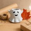 Ghost Flowerpot Waterproof Resin Spooky Cute Halloween Vase Desktop