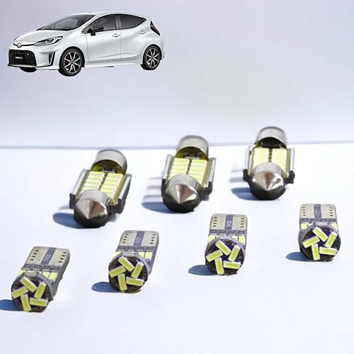 

Безымянный продукт [Внутреннее освещение + освещение номерного знака] Светодиодный комплект Aqua из 4 штук с установочными инструментами Модель: Серия MXPK10 [R3.7~] Светодиодный [Простая установка]