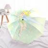 Tinkerbell, Fairy Themed Automatic Opening and Closing Umbrella, Brightly Colored 8-rib Portable Umbrella, Suitable for Men and Women, A Perfect Gift