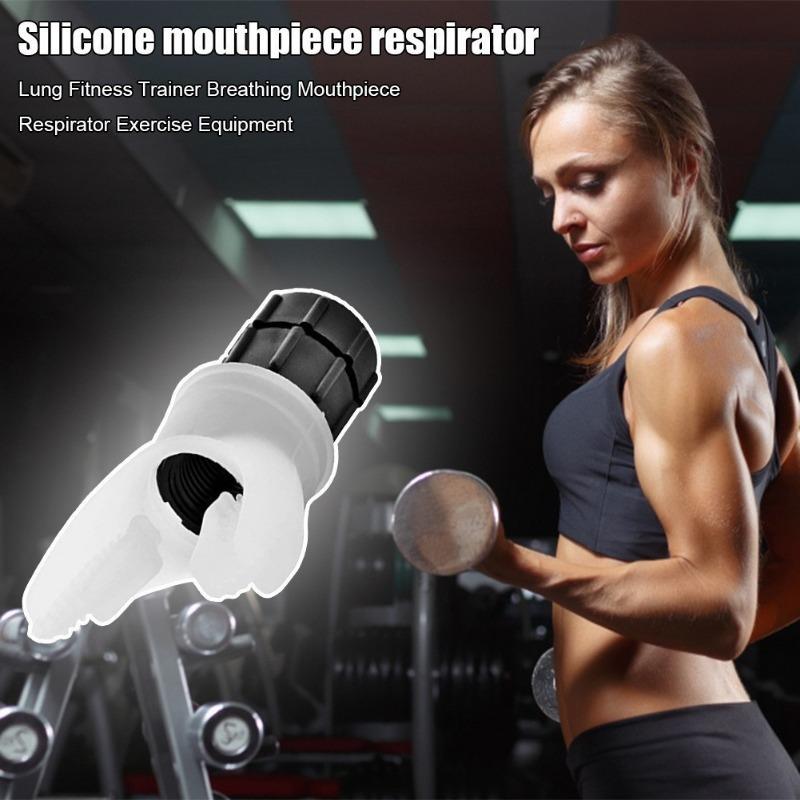 Portable Vital Capacity Abdominal Breathing Trainer Adjustable Resistance