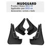 Fender for MG 4 MG4 EV Mulan Hatchback   2024 Mud Flaps Splash Guard Mudguards MudFlaps Styling Car Accessories
