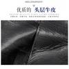 Men's Genuine Leather Shoulder Bag Soft Top Layer Cowhide Casual Simple Crossbody Light Luxury Brand