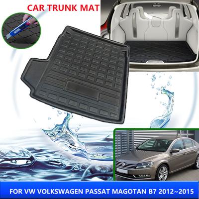 VW Volkswagen Passat Magotan B7 2012 2013 2014 2015 Bagaj Paspası Arka Bagaj Liner Kargo Zemin Tepsisi Halı Çamurluk Aksesuarları