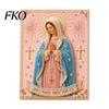 DIY Pearl Painting Kit for Adults Mary Kit, Divine Mercy Jesus Holy Art Religious Faith-based Craft Faux Set Beginners Christian Wall Decor
