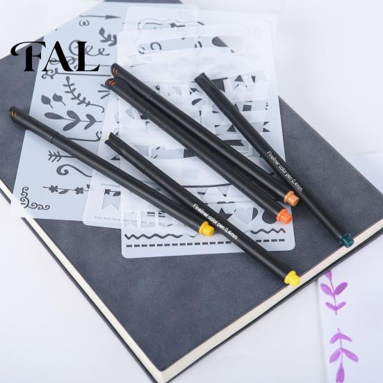 Pixuri cu Vârf de 0,4 mm, Pix cu Vârf Fin, Vârf Ultra-fin, Cerneală Rezistentă la Apă cu Uscare Rapidă, Markere pe Bază de Apă, Set pentru Desen, pentru Ilustrație Profesională