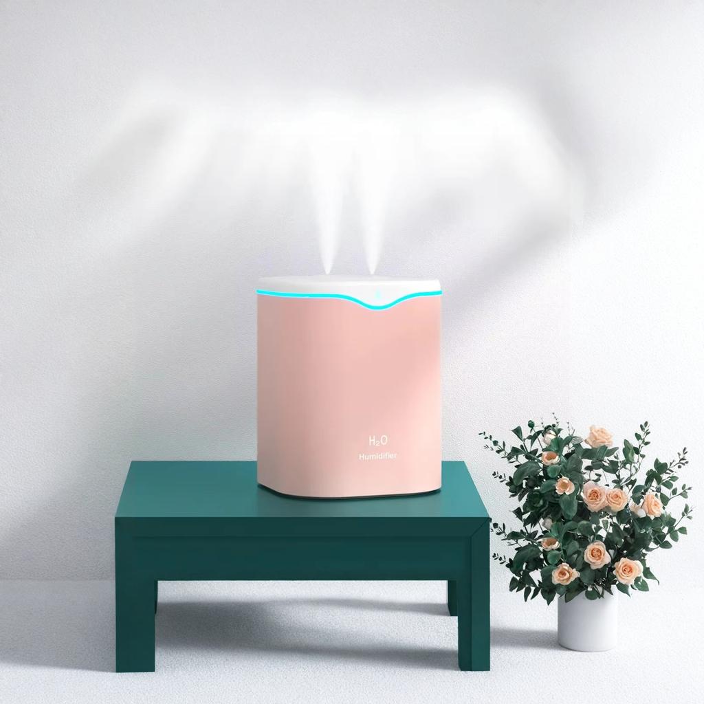 Nawilżacz powietrza USB z mgiełką, 2,2 L, duża pojemność, nawilżacz biurkowy