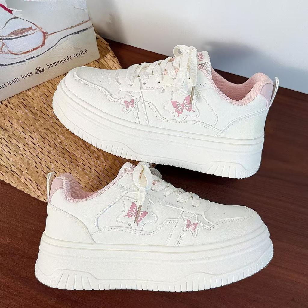 Muffin bottom autumn new casual shoes niche tide star sports board shoes