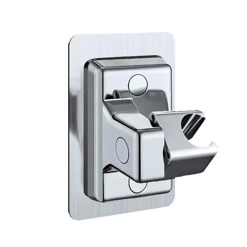 Supporto Per Soffione Doccia Supporto Per Doccia a Parete Регулируемый Soffione Doccia Autoadesivo Staffa Portatile Accessori Per
