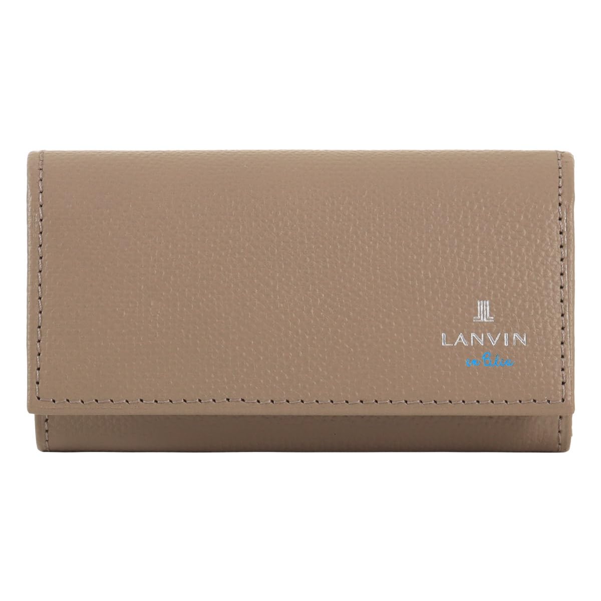 

on Key Case Key Holder 4 Rows Casual Dull Color 524602 Dexter Cowhide Genuine Leather Taupe [Lanvin Blue] [65]