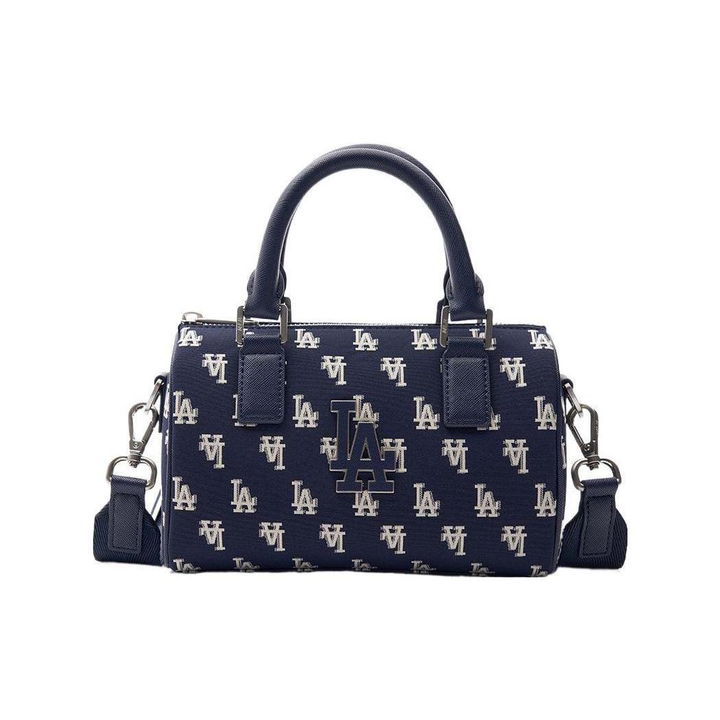 

New MLB Artificial Leather Handbags Crossbody Bags Regular Unisex Marine Blue 3ABWS013N-07NYD 20.1*9.9*13.0CM