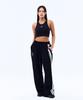 Mihag Ivy League Track Line Wide Pants (Black)