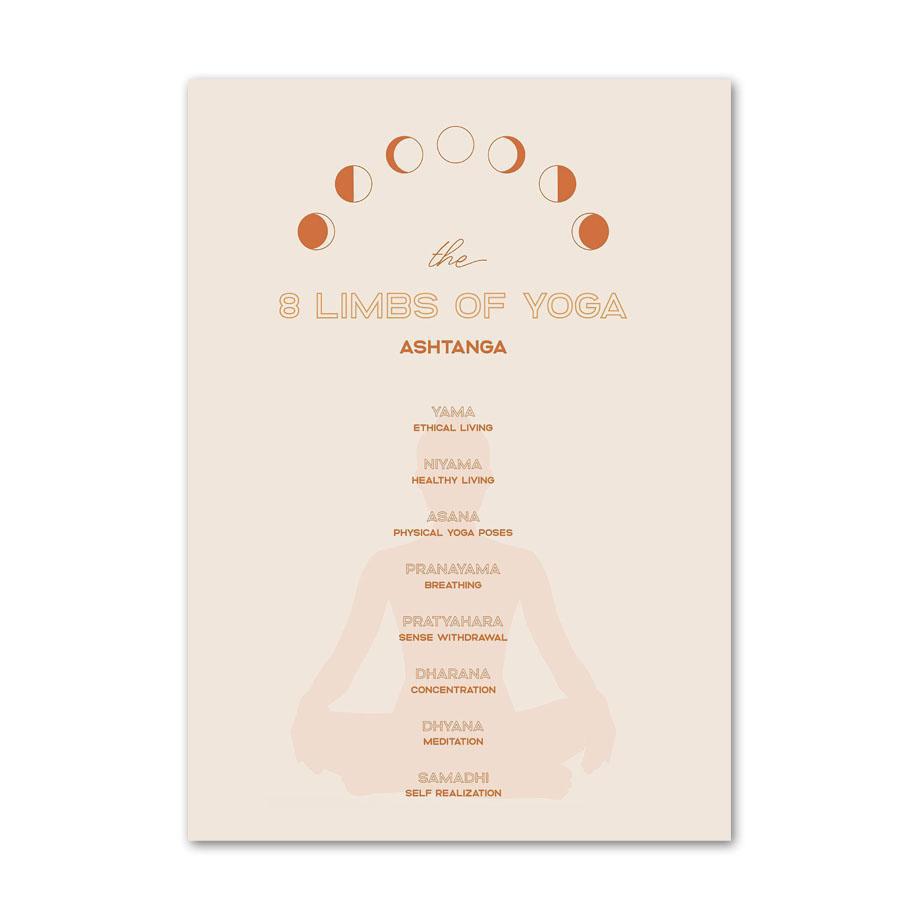 Yoga Sun Salutation Fitness Zen Wall Art Canvas Painting Nordic Posters And Prints Wall Pictures For Living Room Spiritual Decor