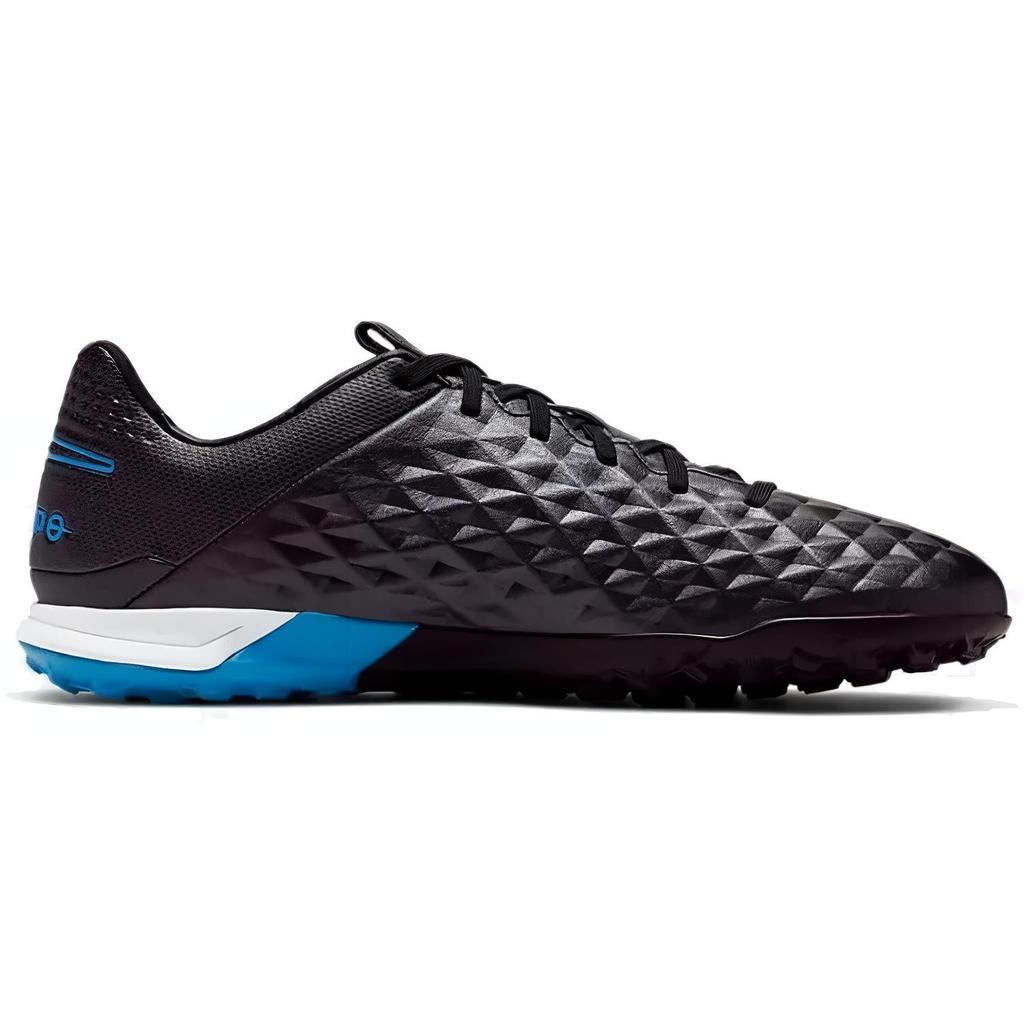 New Nike Legend 8 Pro TF Turf Black/Blue AT6136-004