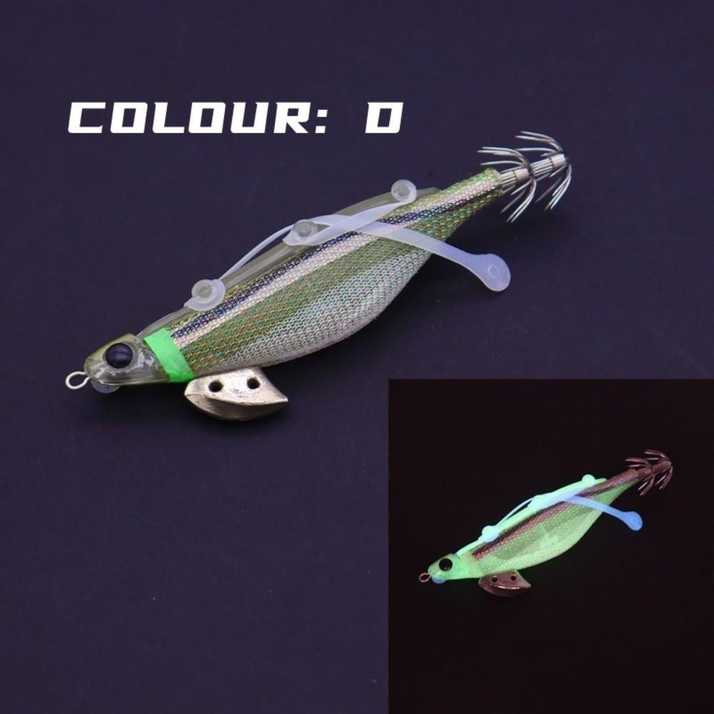 Luminous Design Fishing Hook Lure 3.5# Size Fishing Bait Glow Artificial Lure  Saltwater Fishing