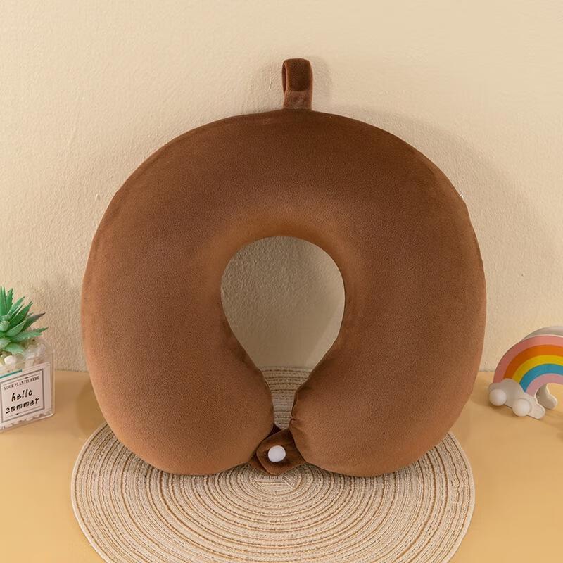 JINGRUIXIAN U-shaped Washable Cervical Neck Pillow Standard