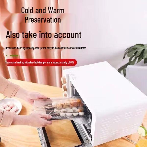 Thickened PE Vest-Style Fresh-Keeping Bags – Disposable Handbag Plastic Bags In Large, Medium, and Small Sizes