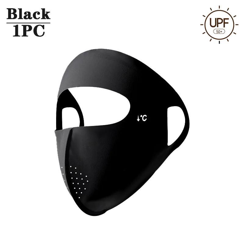 1-10PCS 2025 Summer Full Face Mask UV Sun Protection for Men Women Outdoor Travel Cycling Beach Elastic Breathable Face Cover