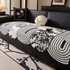 Special-Shaped Sofa Cushion Universal In All Seasons  New Sofa Seat Cushion Non-Slip Straight Line Flower Cover Cloth Towel