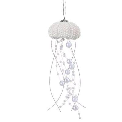 DIY Jellyfish Prism Pendant Exquisite Easy To Catch Sea Shell Wind Chimes Ocean Themed Sunlight Capture Collector Wedding
