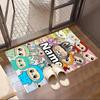 Custom Name Personalized Labubu Print Carpet, Versatile Home Decor Rug, for Playroom, Apartment, Balcony, Entryway, Hallway Gift