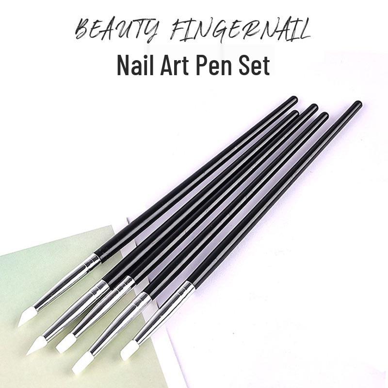 

Набор силиконовых ручек для нейл-арта: Инструменты для резьбы, росписи, гравировки и тиснения