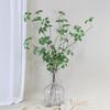 Paper Wrapped Stems Greenery Artificial Green Plants Uv Resistant Faux Greenery Realistic Decorative Fake Leaves Chinese Style