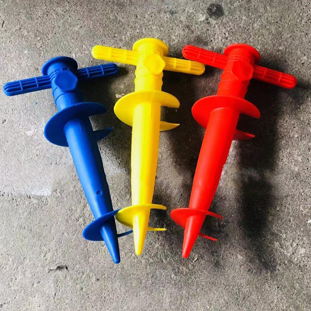 1PC Umbrella Base Adjustable Plastic Sun Beach Patio Sand Ground Fixing Tools Anchor Stand Spike Auger Keep Holder Garden Access