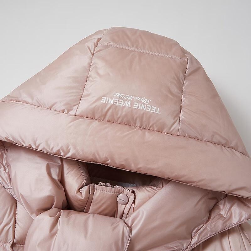Teenie Weenie Women's Gummy Bear Detachable Hooded Down Jacket