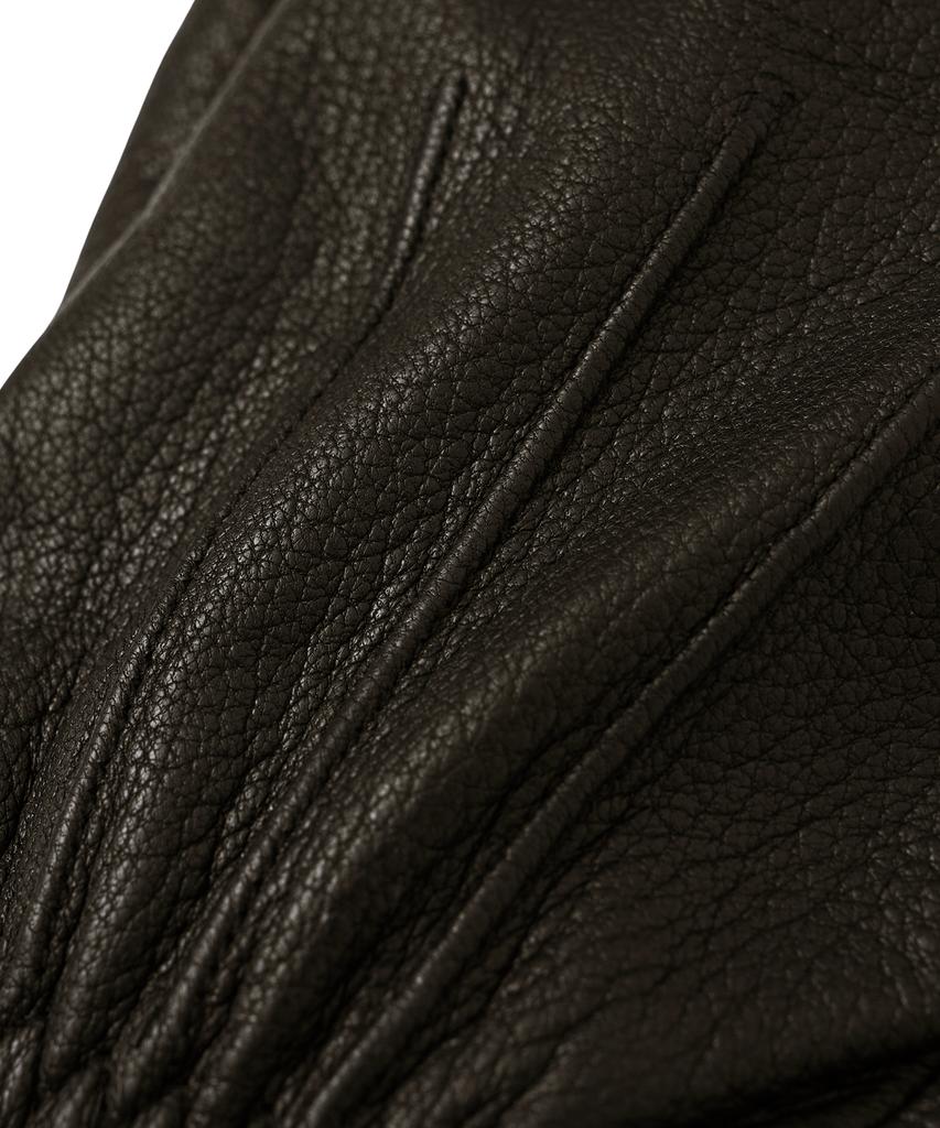 NOIRER Deerskin Leather Gloves (Brown)