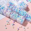 300pcs/lot 3mm/4mm Cream Rice Glass Beads DIY Necklace Earrings Bracelet Handmade Accessories Jewelry Matte Beaded