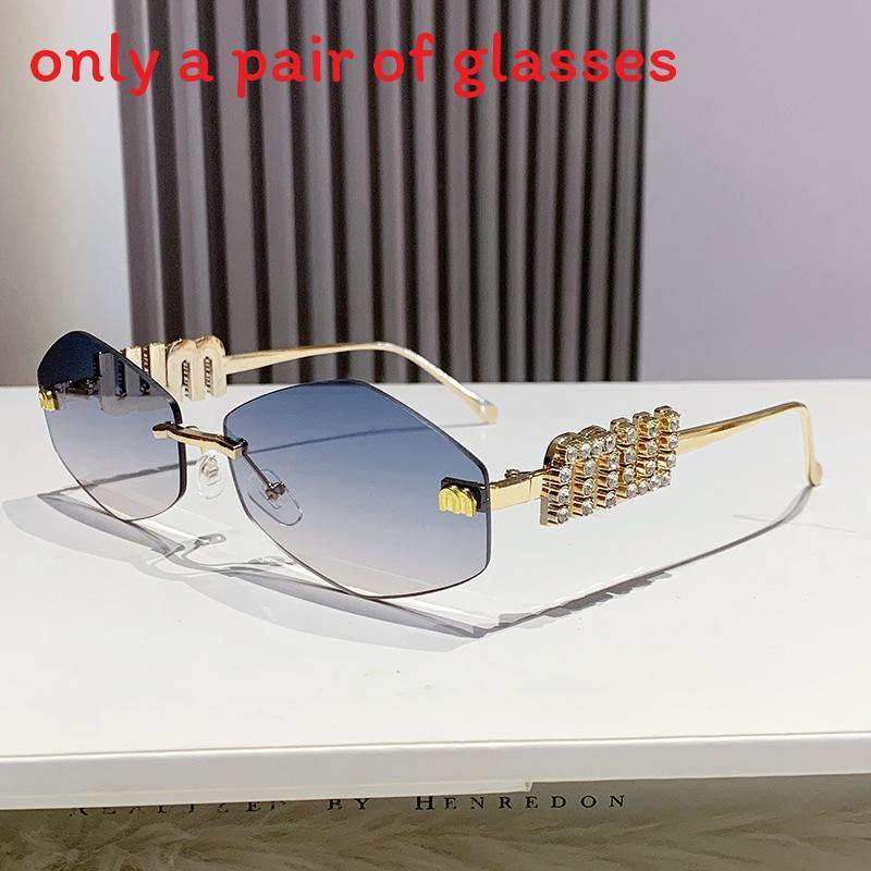 Vintage Diamond Shape Sunglasses With Uv400 Protection For Casual Wear And Outdoor Activities