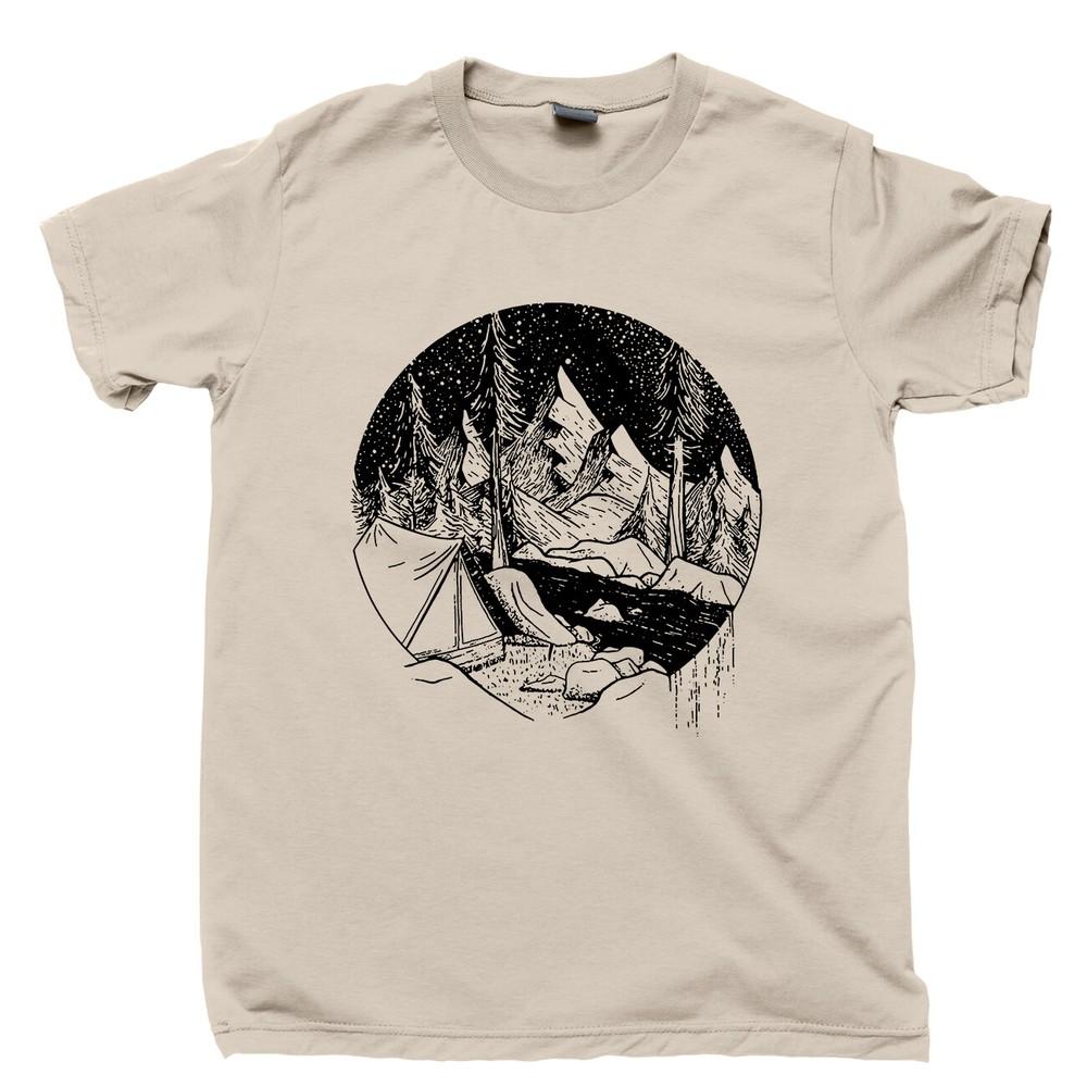 

Camper T Shirt Grand Canyon Zion Glacier Yosemite Yellowstone National Park Tee M