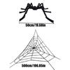 Spider Web Spider Web Outdoor Halloween 8 Light Modes Realistic LED Glow-Up Giant Size For Haunted House Window Door Yard