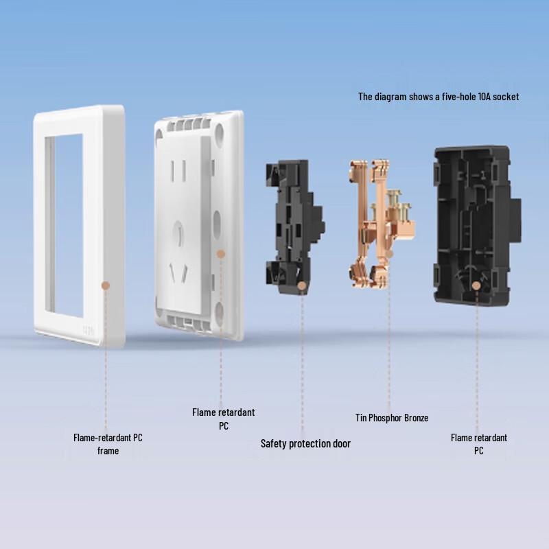 STARCHANGE Type 86 10A Wall Switch