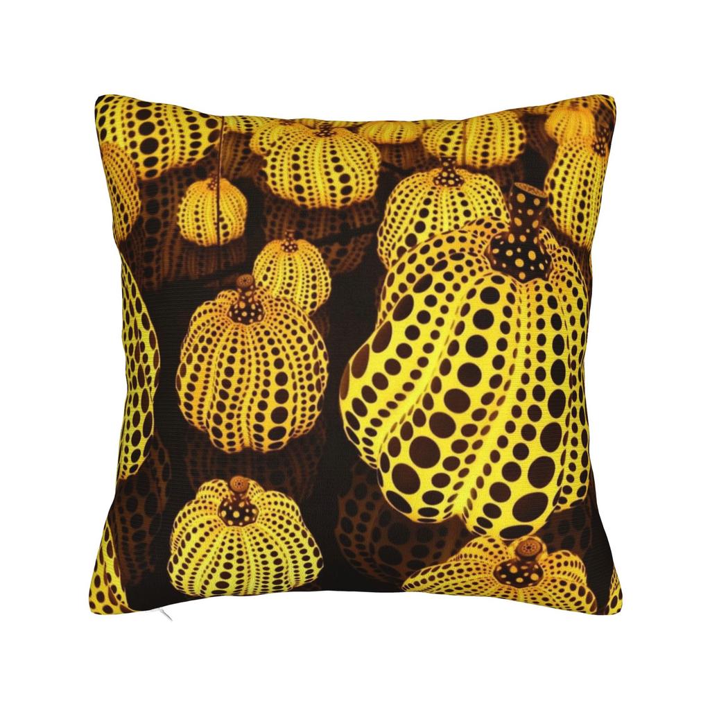 Yayoi K-Kusama Pillowcase Soft Fabric Cushion Cover Decorations Pillow Case Cover Home Square 40X40Cm