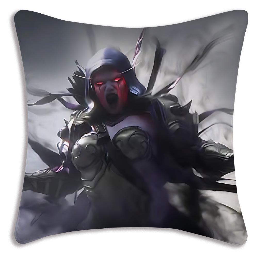 Игровые Миры Варкрафта Наволочки Мультяшные Диван Декоративные Для Дома Двусторонние Короткий Плюш Милые Наволочки 30cmx30cm