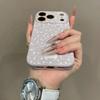 Large Soft Case for Apple 17 Pro Max, Pink Flowers, Heart Design, Full Coverage for 14, 15, 16, 13P
