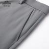 Laoyeche Men's Summer Ice Silk Business Casual Straight-Leg Trousers