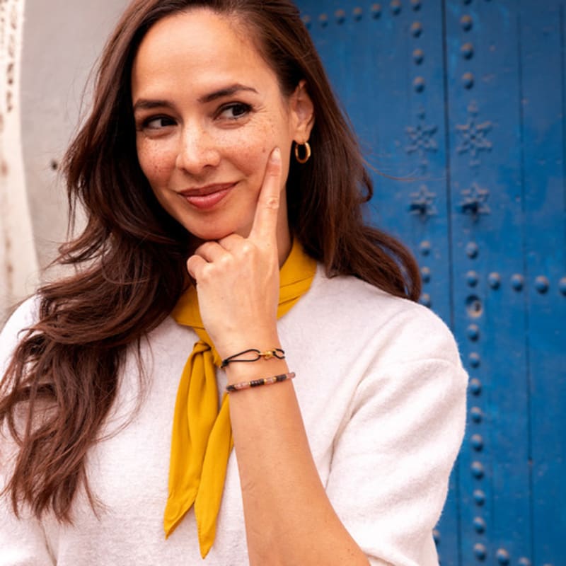 PIG & HEN (Women's) Mia Bracelet - Ivory X Gold